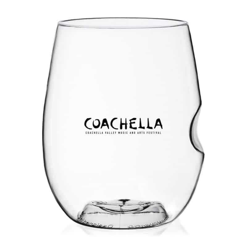 Custom govino® 12 Oz. Wine Glass Handwash - Clear