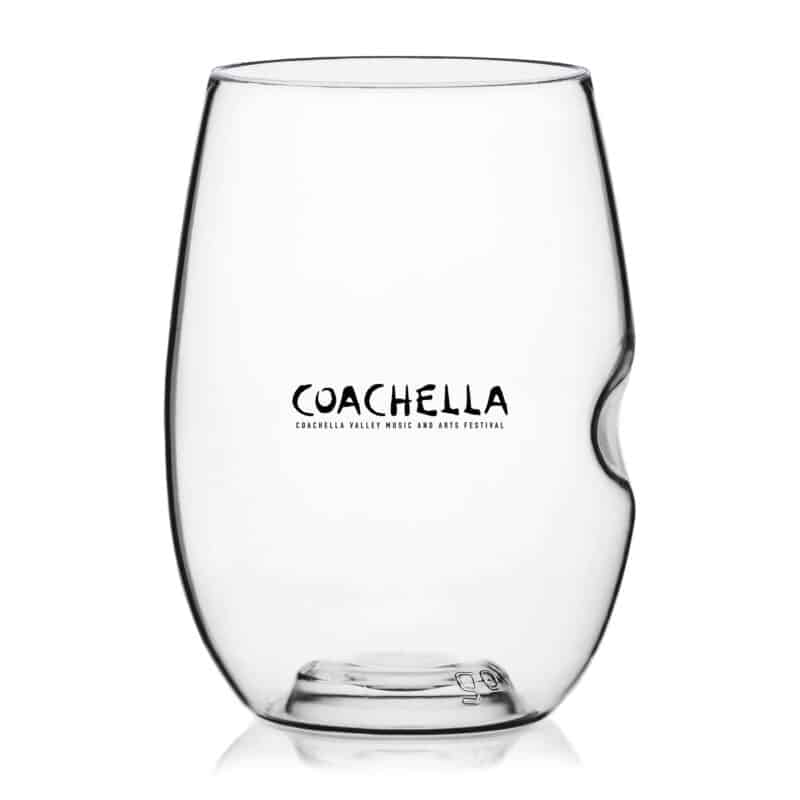 Custom govino® 16 Oz. Wine Glass Handwash - Clear