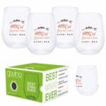 Custom 12 Oz. Dishwasher Safe Govino® Wine/Cocktail Glass 4 Pack