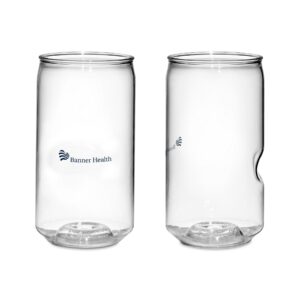 Custom govino 16 Oz. Beer Glass Dishwasher Safe - Clear