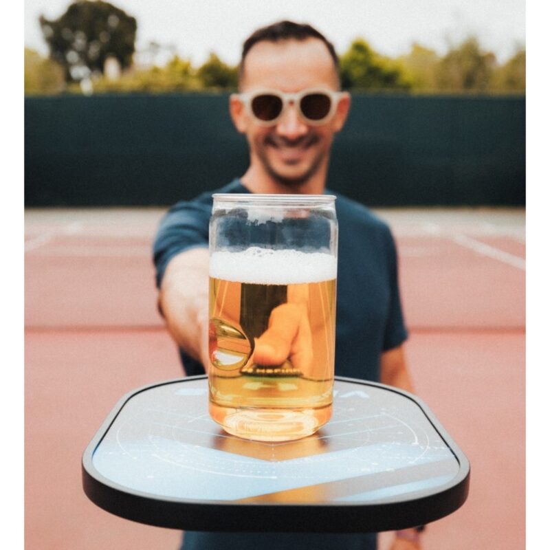 Custom govino 16 Oz. Beer Glass Dishwasher Safe - Clear - 5