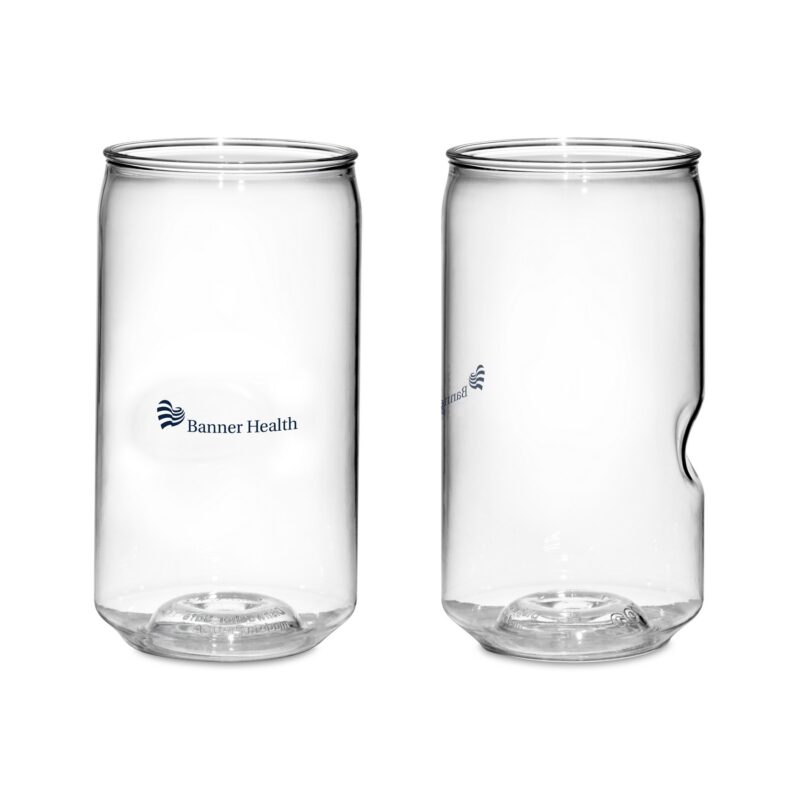 Custom govino 16 Oz. Beer Glass Dishwasher Safe - Clear