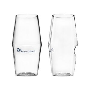 Custom govino 9 Oz Flute Dishwasher Safe - Clear