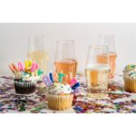 Custom govino 9 Oz Flute Dishwasher Safe - Clear - 5